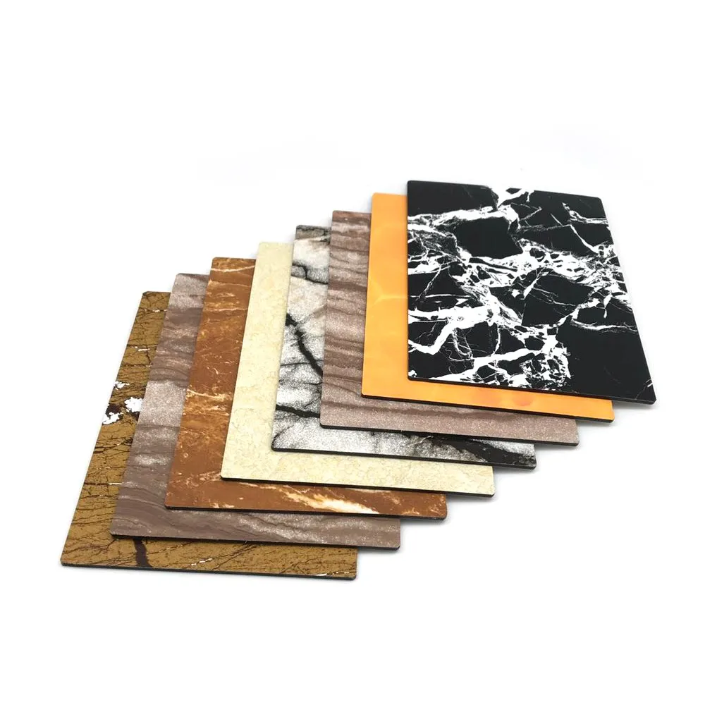 Фабрика Шанхая Мраморная алюминиевая композитная панель ACP для внутреннего декора