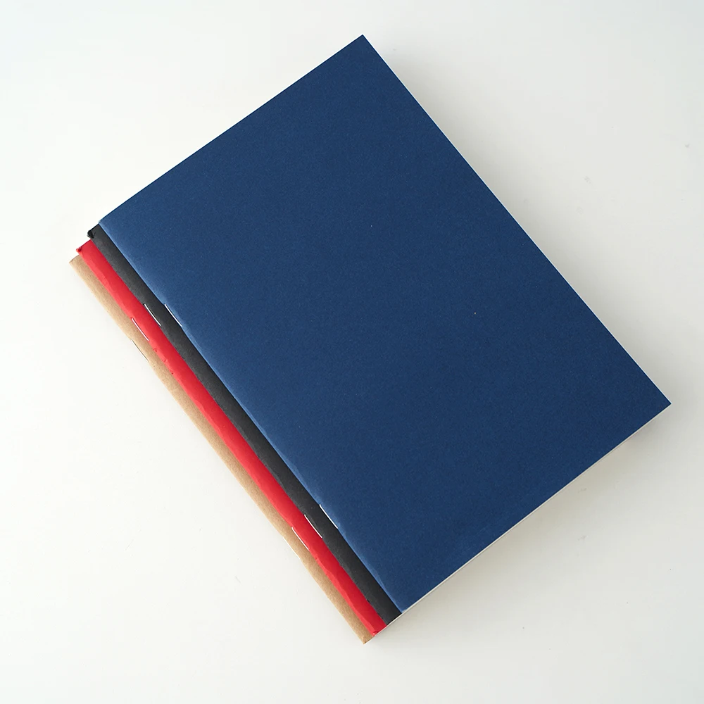 Printing custom logo school supplies wholesale promotional kraft paper journal notebook