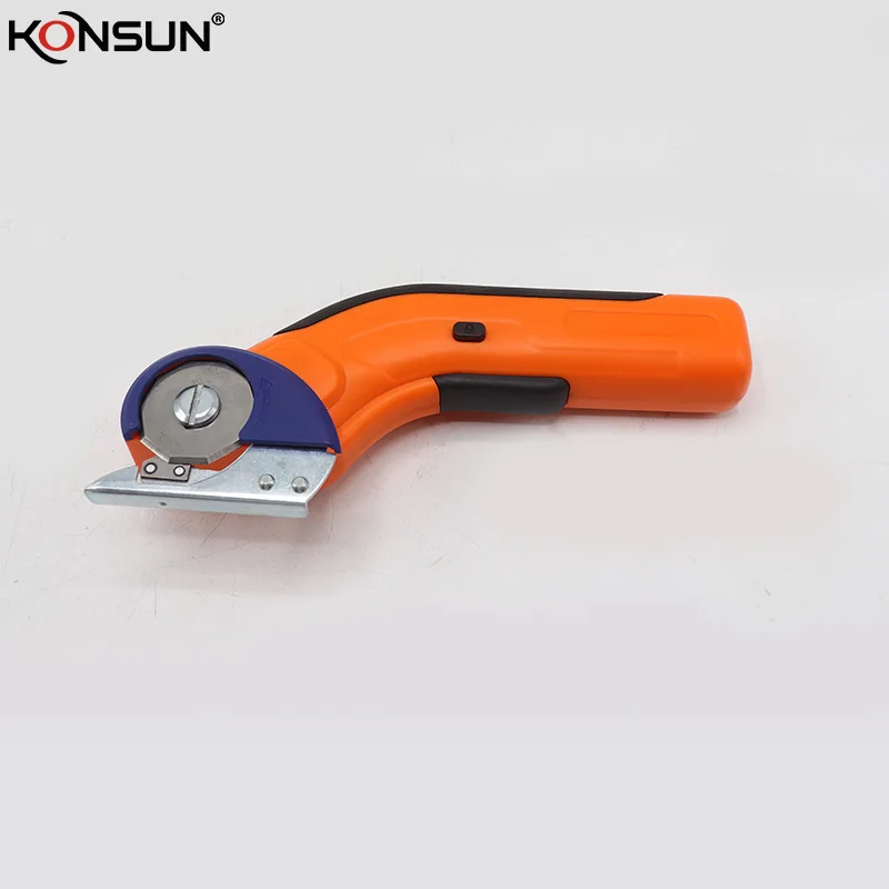 KONSUN Lithium battery scissors Electric carpet scissors cordless Leather clothing materials plastic scissors power tools