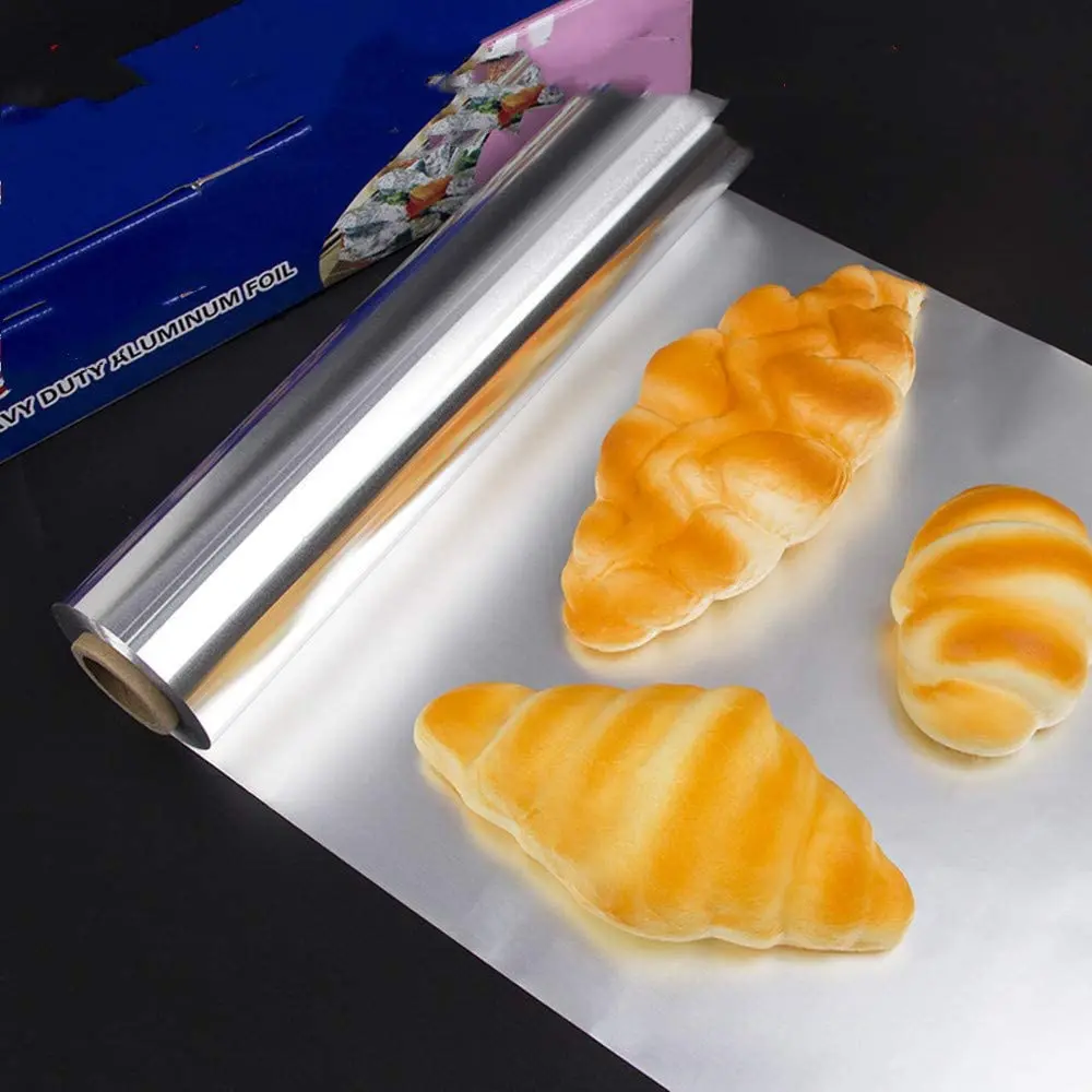 BGI China factory food grade soft temper aluminum foil wrapping paper 30 meters