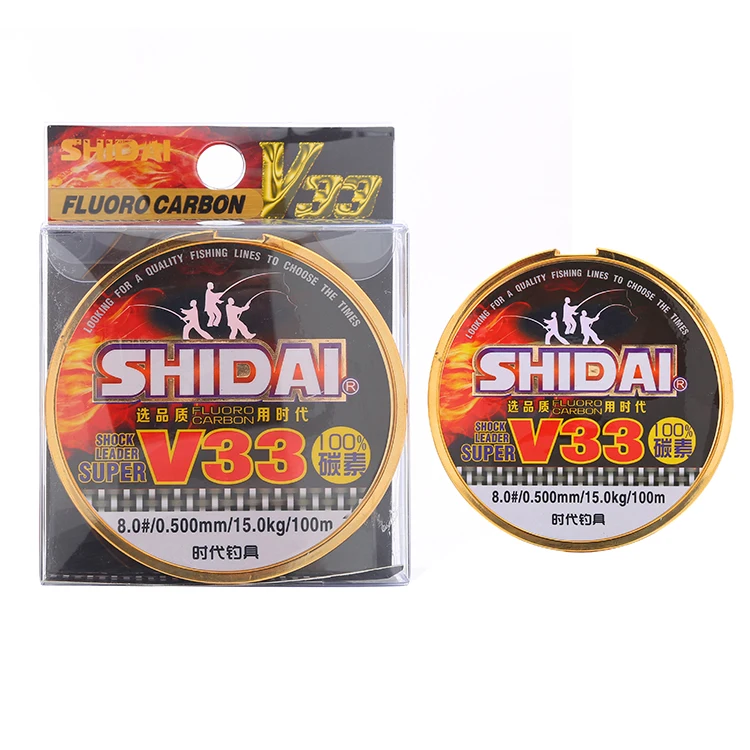Japan 100% Fluorocarbon Super  Anti-abrasion Fishing Line