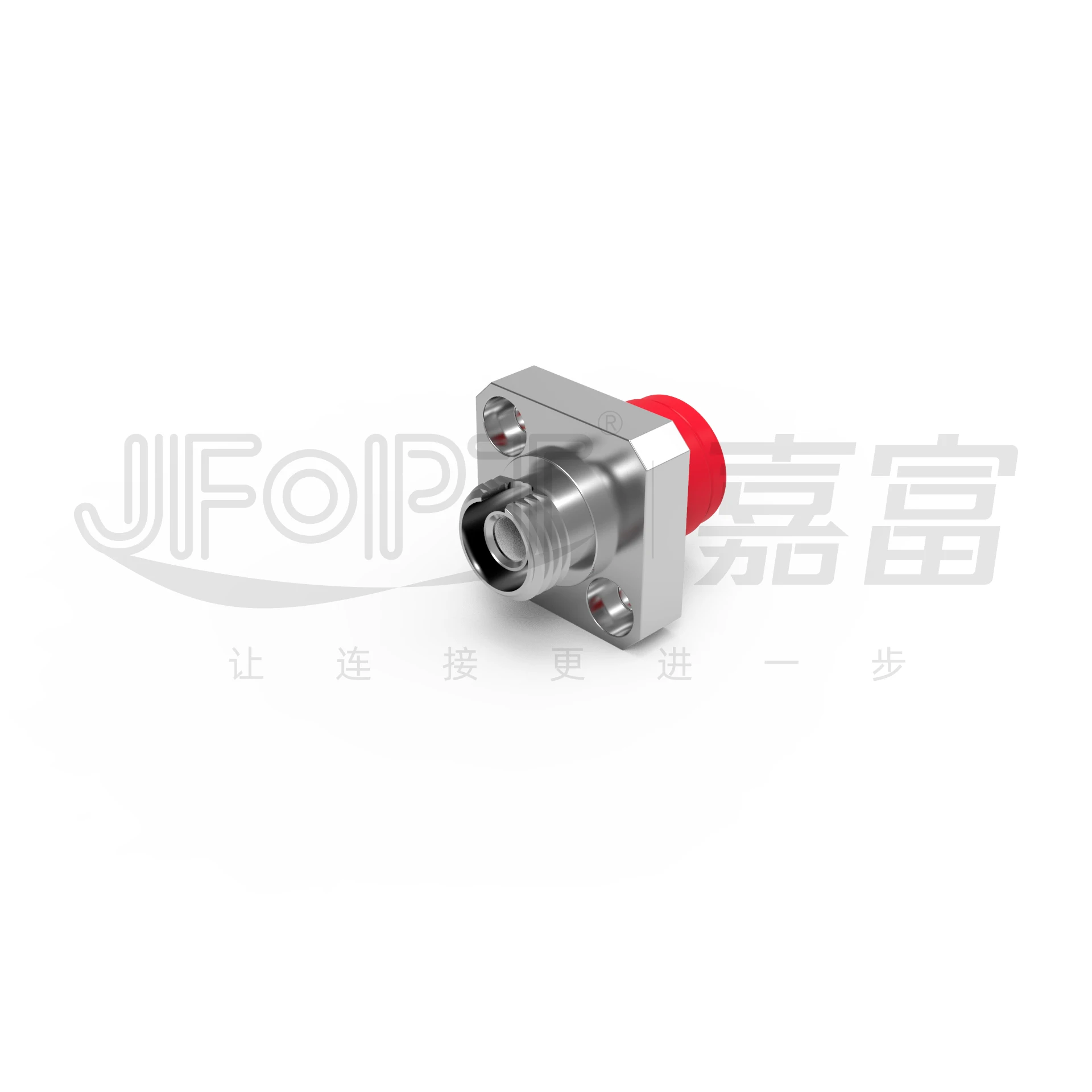 Telecommunication Grade Fiber Optic FC Adapter Round Shape Flange FC APC UPC SC Optical Fiber Coupler