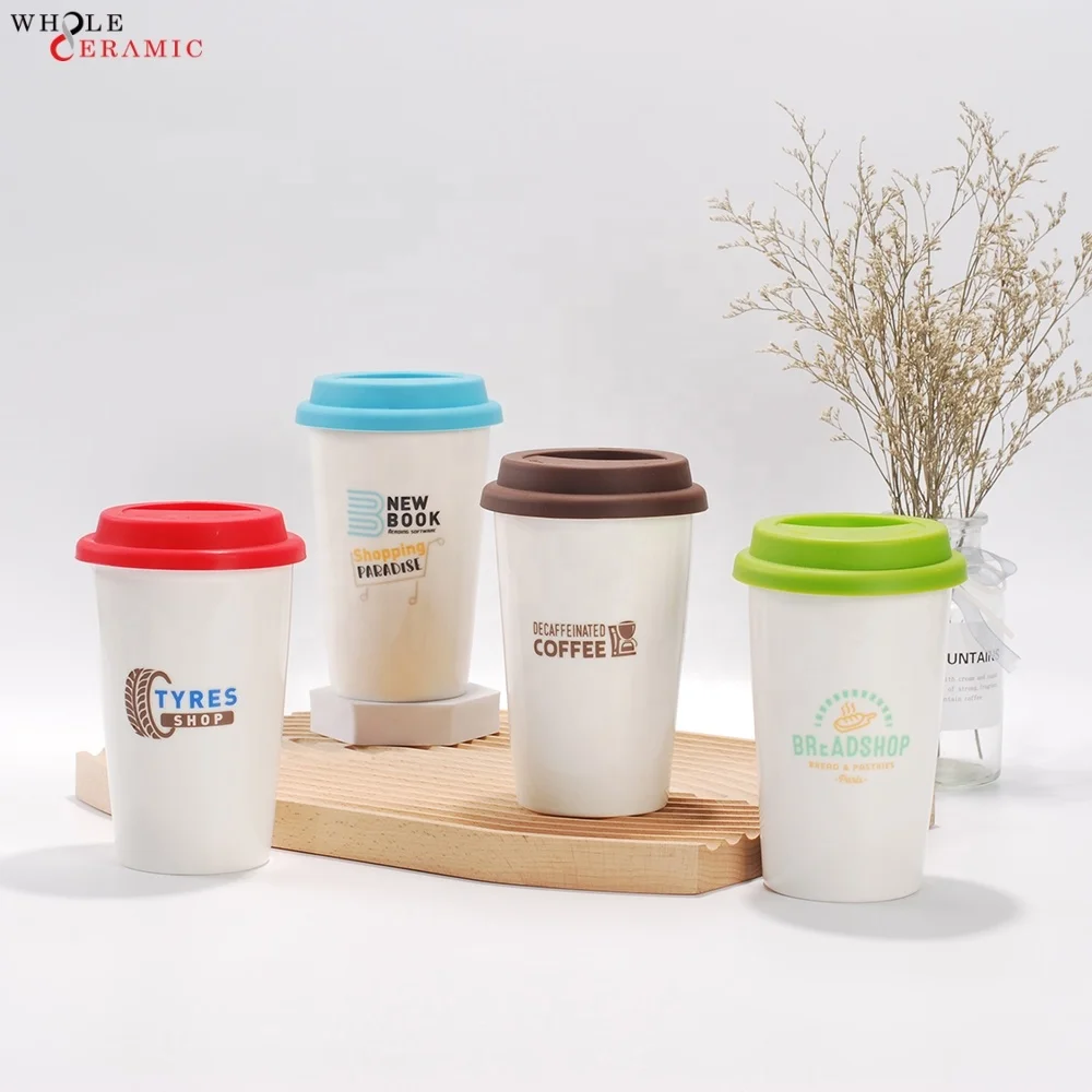 Customized 11 12 15 oz white blank sublimation  inside colourful  ceramic two tone coffee cups mugs with handle  in colour