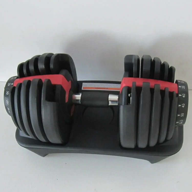 Amazon Top quality Free weigh man power strength training 24kg 40kg 50kg quickly automatic adjustable dumbbell heavy weight set