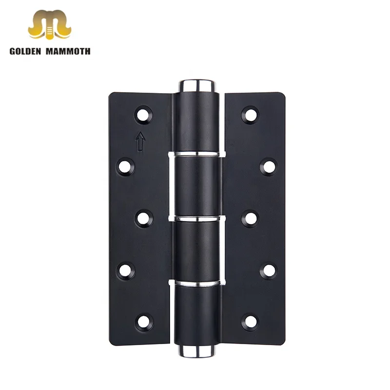 Keep Silent Aluminum Hydraulic Automatic Soft Closing E-type Door Hinges with Damping Buffer Function