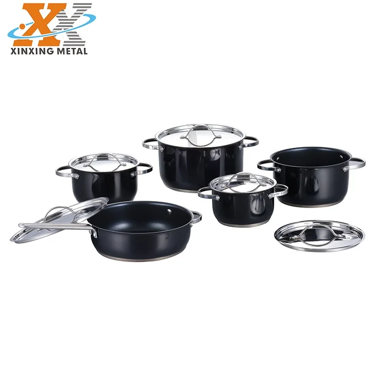 Non Stick Cookware Stainless Steel Cooking Household Kitchen Cookware Set