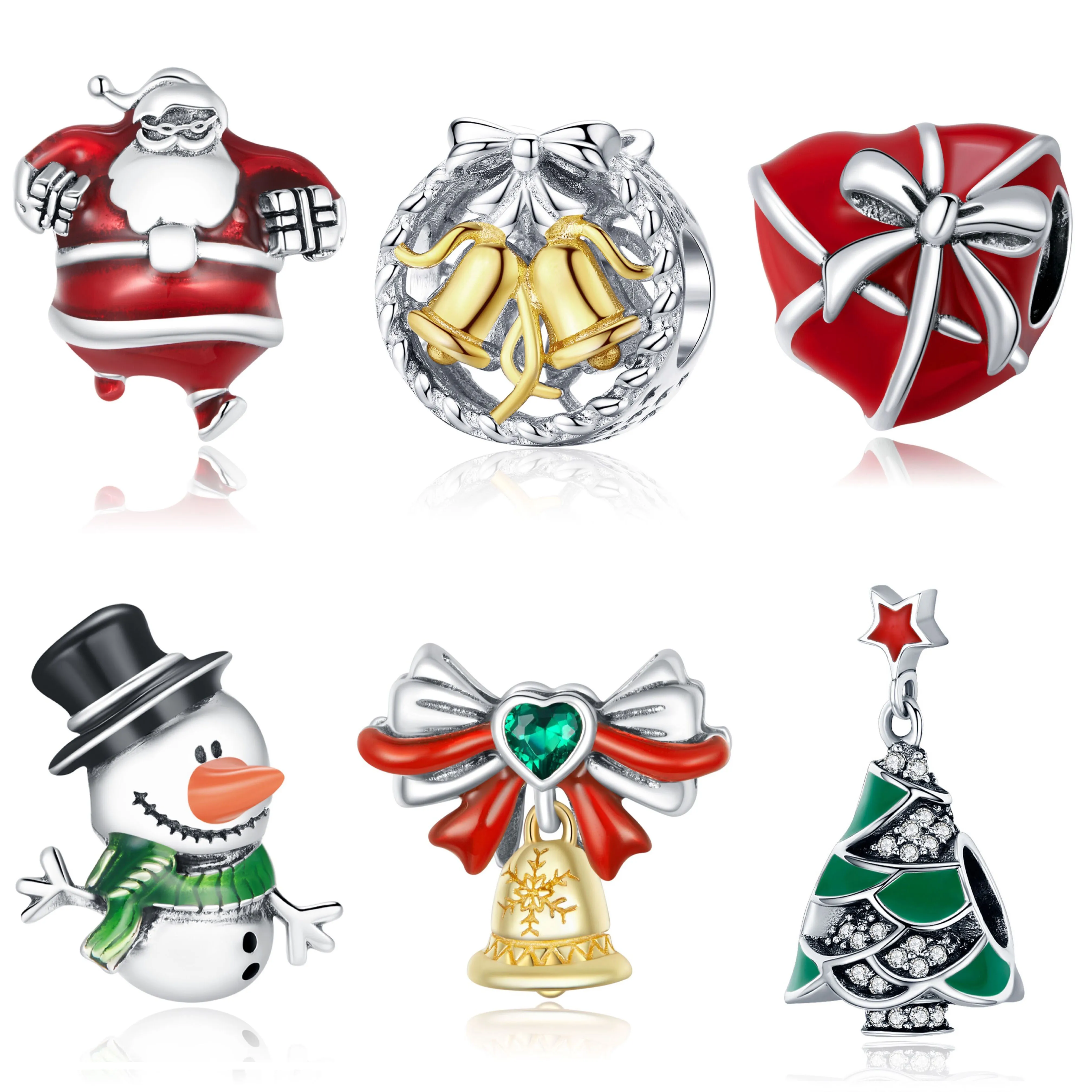 Wholesale High quality 925 Sterling Silver charms bracelet for Diy Women fine jewelry custom pendants & charms for Diy makin