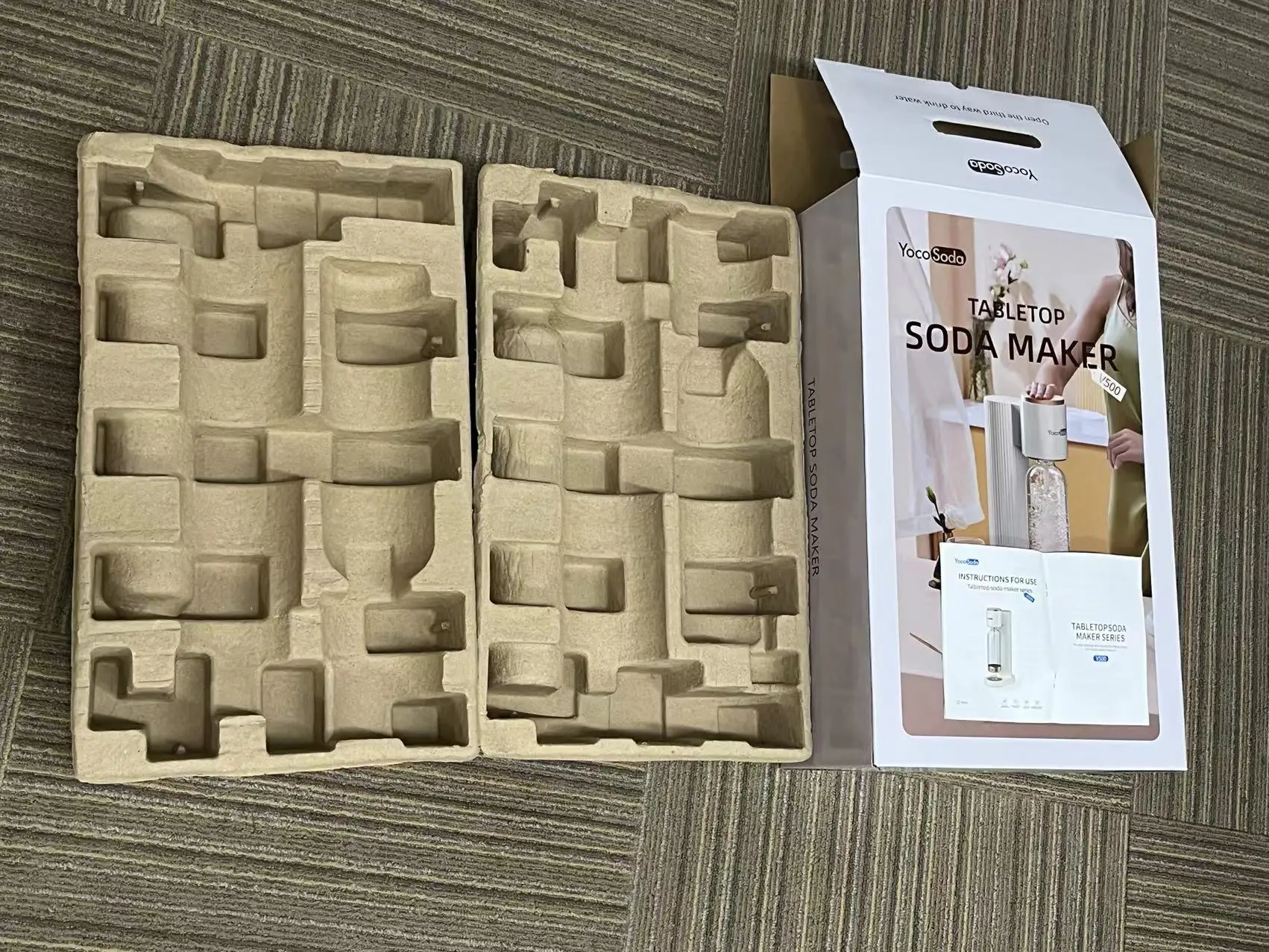 Ручной портативный аппарат для газирования воды (для дома автофургона настольный) холодного типа распродажа