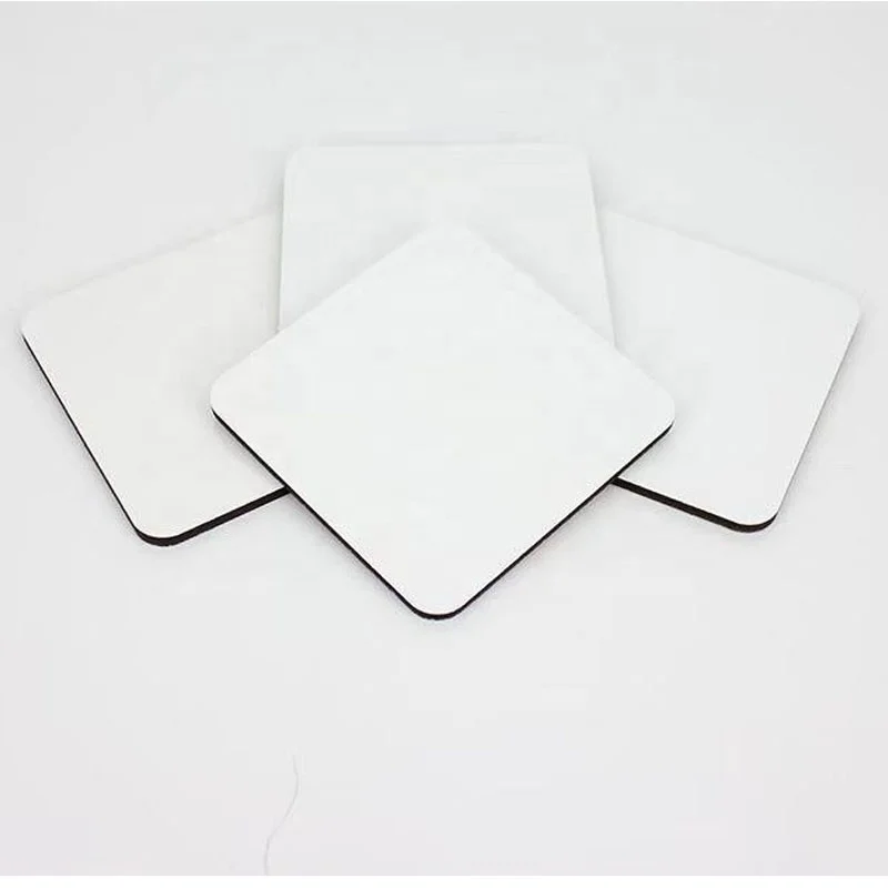 BD-09 Sublimation Blank MDF Coasters Mug Mat For Christmas Decoration