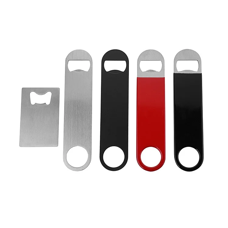 Рекламный плоский штопор из нержавеющей стали