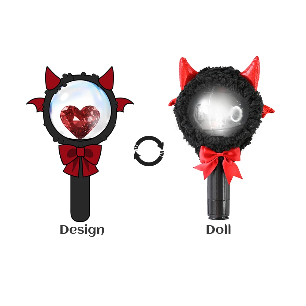 Gaopeng Most Popular plush Idol cheer stick with light reality show Great gift for cheering Custom Plush Dolls