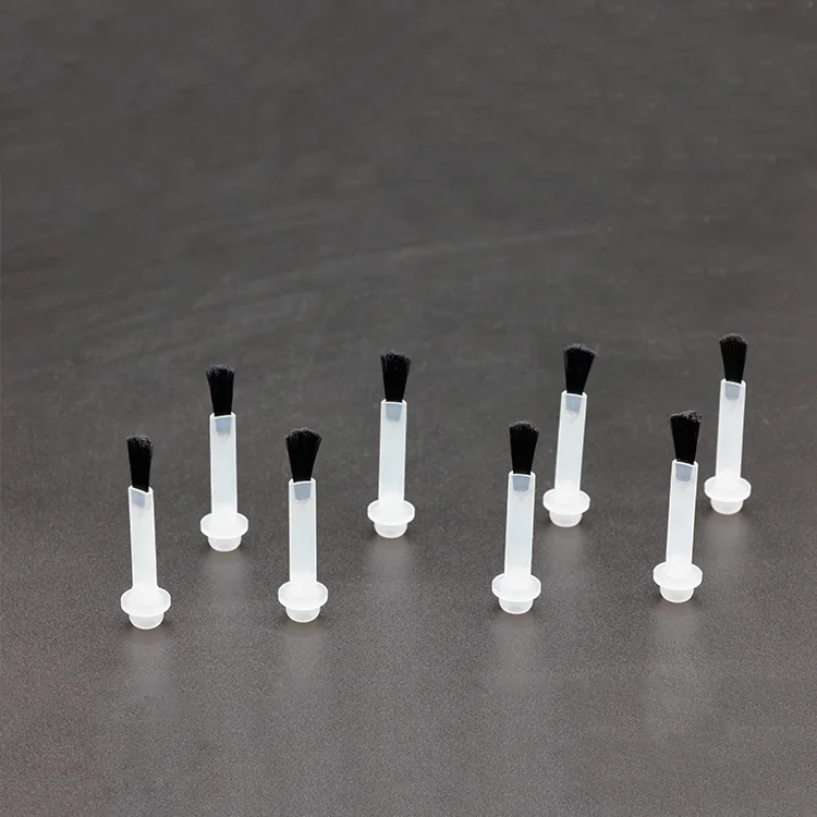 Wholesale Customized Soft Nail Polish Brush For Nail Art PA612 Brush Filament Flat Nail Uv Gel Brush