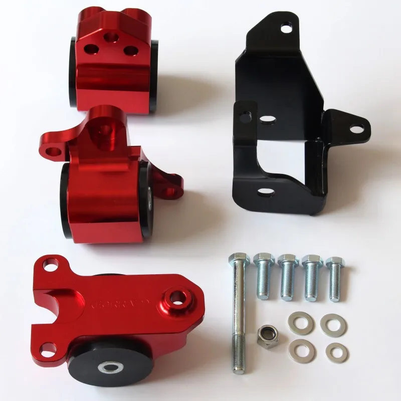 MMC 3 болта двигателя замены мотор монтажный комплект для 96-00 Civic EK B16 B18 B20 B