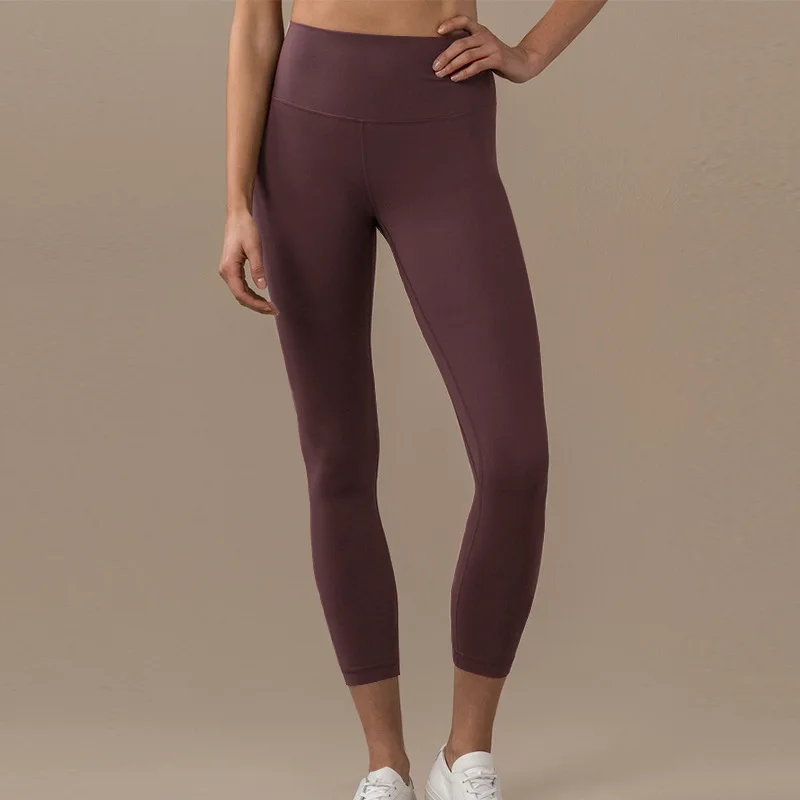 Women Outdoor Elastic Compression Squat Proof Scrunch Back Seamless Yoga Leggings