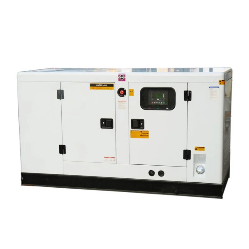 Soundproof type 100kw 125kva quiet diesel tubeless electric generator three phase water cooled