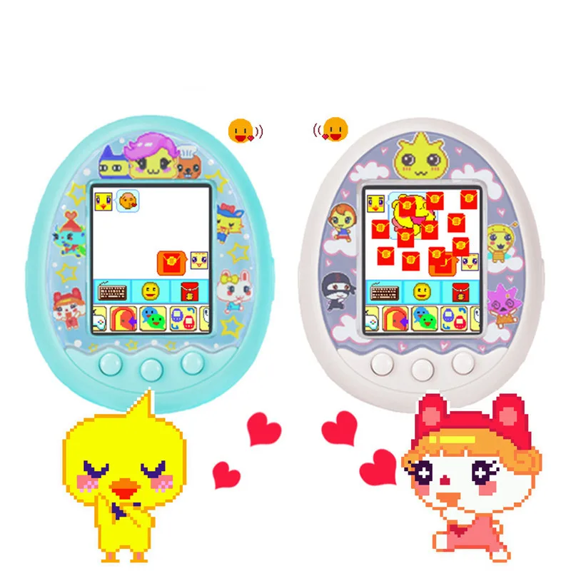 Новейший Tamagotchis забавные детские Электронные Домашние животные игрушки домашнее животное в одном виртуальный кибер питомец интерактивная игрушка Цифровой HD экран E-Pet