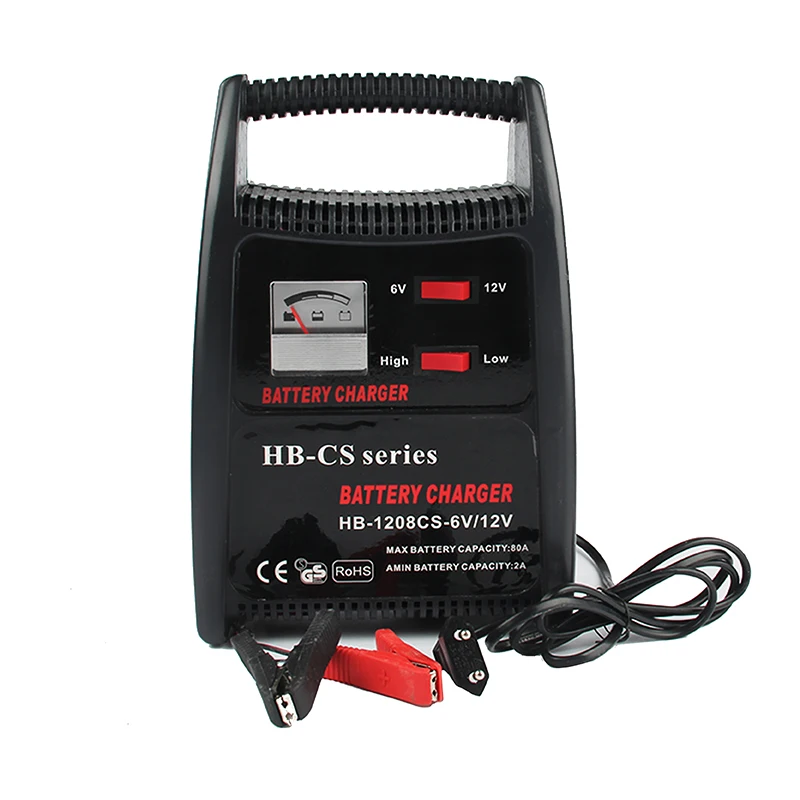 12V 24V Lead Acid Portable Car Battery Charger