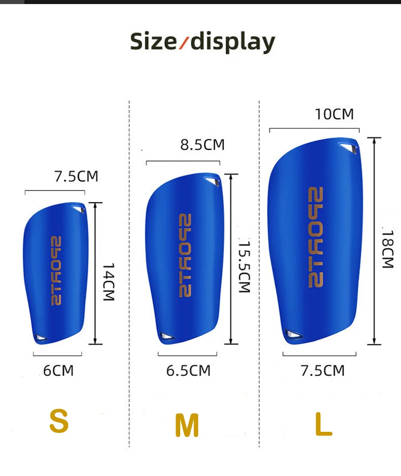 Espinillera S M L football shin guards for soccer girls boys child calf protective gear shin pad