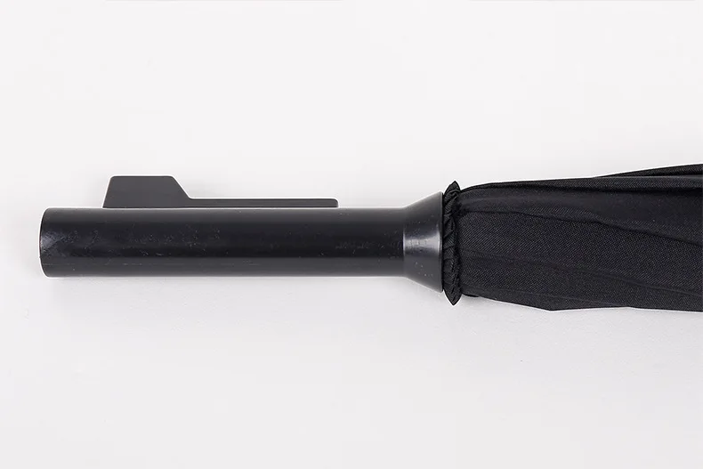 Creative straight pole long handle umbrella custom logo personalized animation gun handle promotional gift advertising umbrella