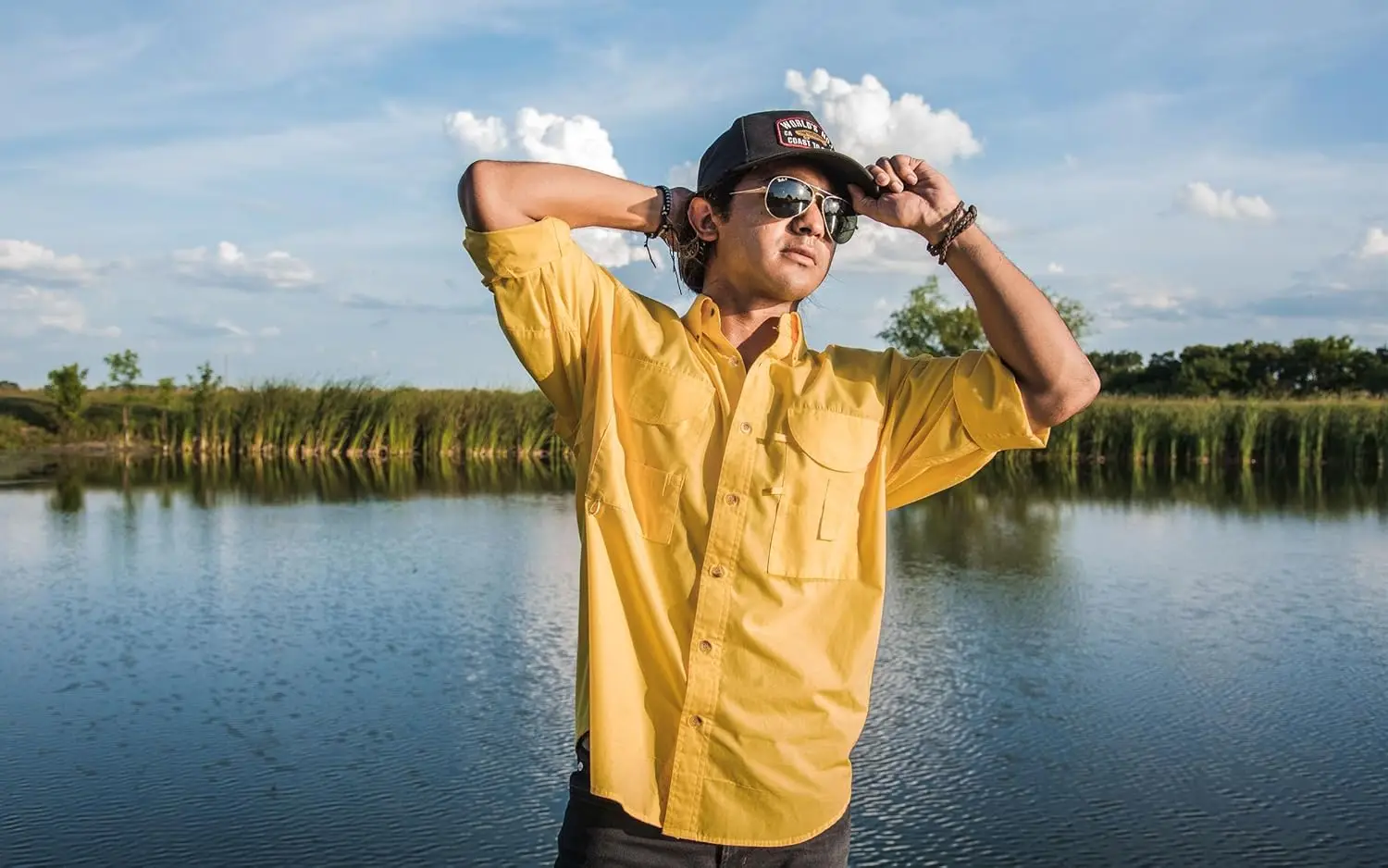 Wholesale OEM Safe Custom Mesh and Cotton Long Sleeve Black Fishing Shirt Security Guard Uniforms