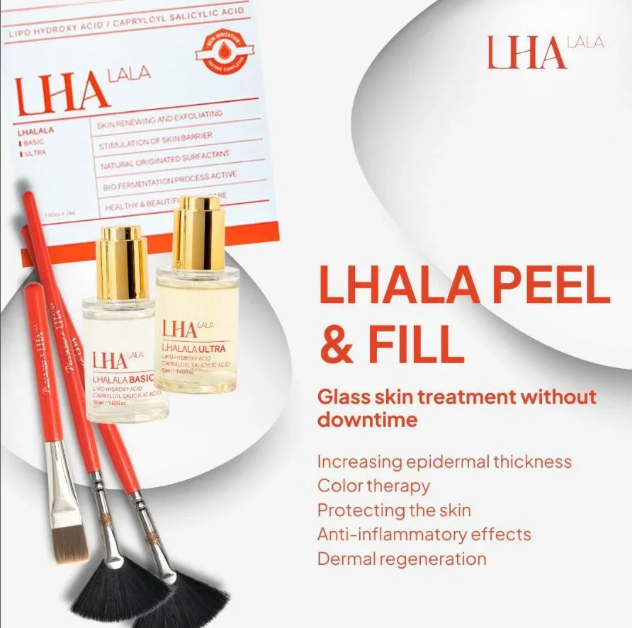 korean ready stock LHA LALA peel Lhala peel skin peeling solution Hydroxy acid chemical lala peel online