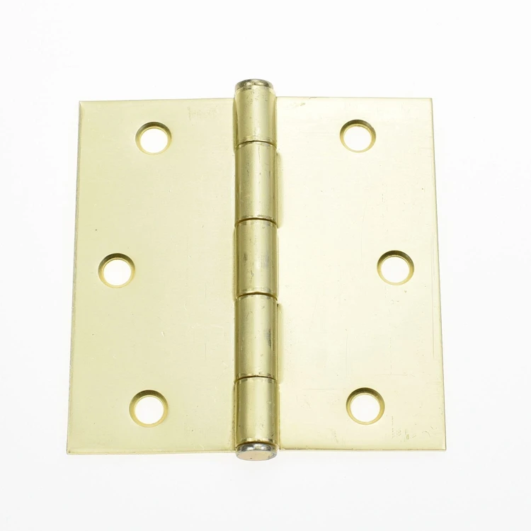YH2036 Gatehouse 3.5-in Polished Brass Mortise Door Hinge