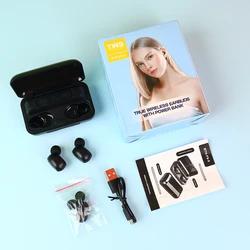 Manufacturer somostel 2023 hot selling factory price  sound perfect BT 5.0 headset  F9 earphone  true tws wireless earbuds