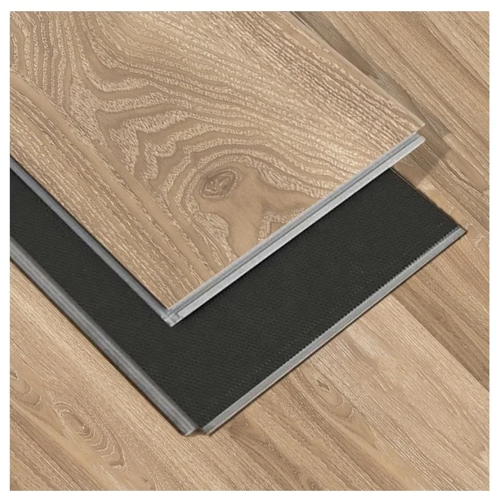 Antique Wood SPC luxury vinyl tile rigid core flooring Pvc Flooring Vinyl  For Indoor Waterproof Plastic Vinyl Flooring