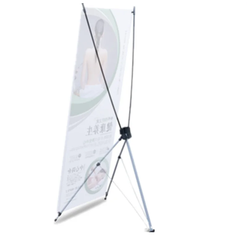 Korean Type  X Stand 60X160CM 80X180CM Standard Banner Post Stand PP Banner  Printing One Set