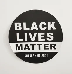 Водонепроницаемые и устойчивые к разрыву настенные наклейки «Black lives is» без расовых лозунгов