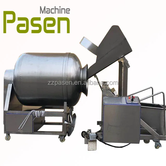 meat tumbler vacuum marinator marinating machine 1000 kg Meat tumbler with cooling system