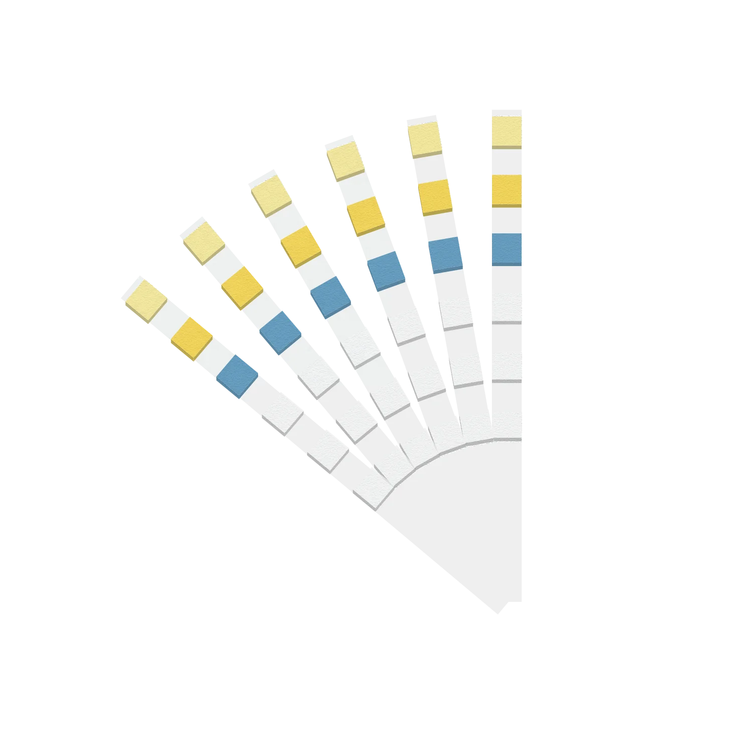 6 in 1 Aquarium Test Kit for Freshwater and Saltwater - 125 Aquarium Test Strips with Test Tube & Thermometer - Fast & Accurate