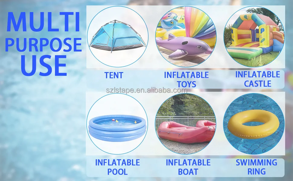 LS Custom Make Inflatable Pool Toy TPU Repair Patches 7CM