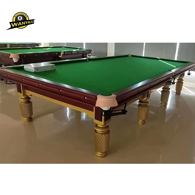 Factory Wholesale Standard Professional Activities Snooker Billiard Pool Table Solid Snooker Table for Sale Tournament 12 Ft 600