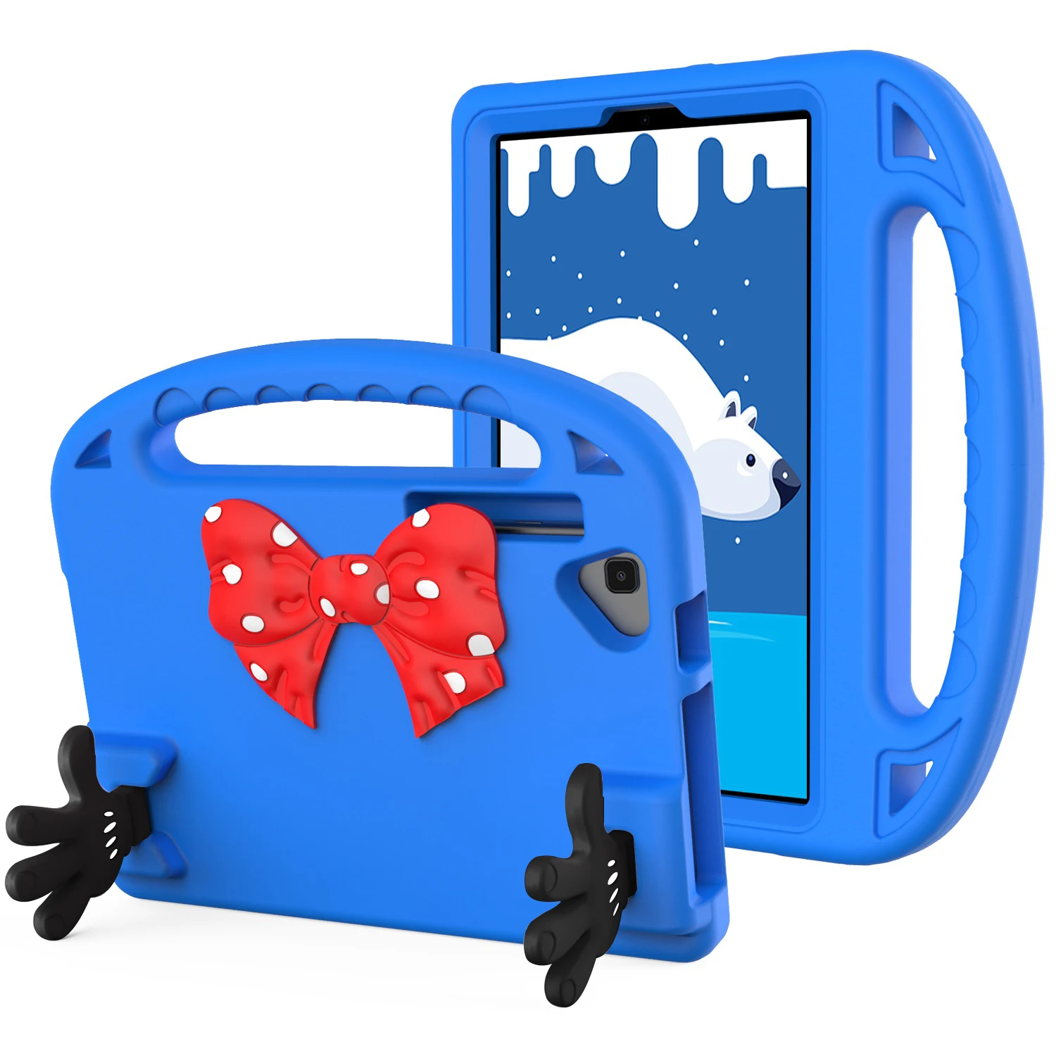 Light weight EVA foam tablet cover For Samsung Galaxy Tab A 10.1 T510/T515 soft shockproof kids case with fold stand and handle