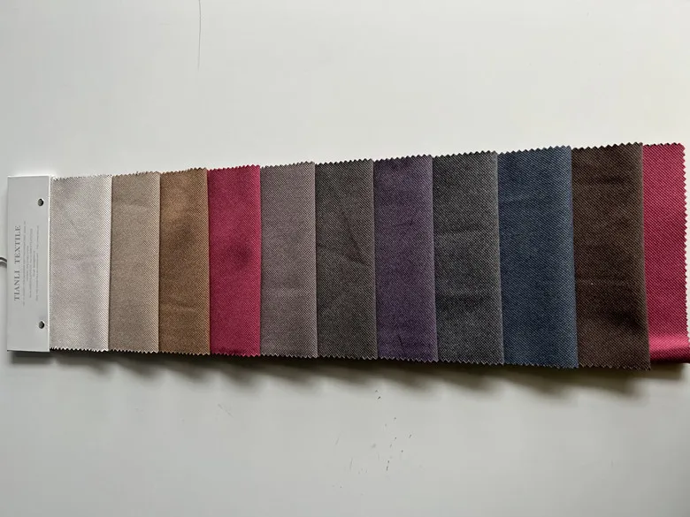 factory price yarn dye Fabric in stock for sofa upholstery home textile deco from China factory