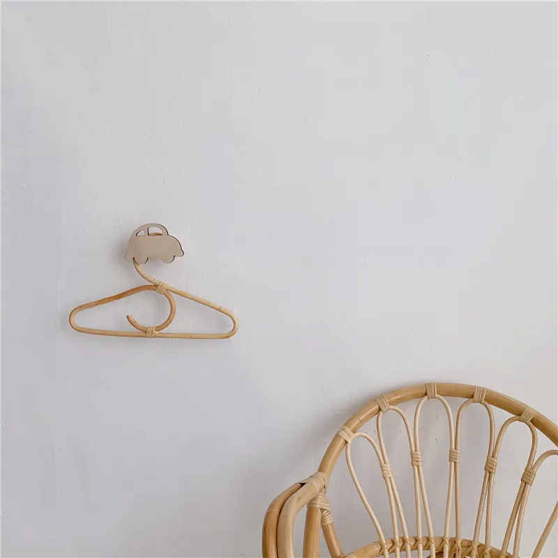 Eco friendly handmade rattan cloth hanger for green home Vintage Useful Rattan Hanger From Vietnam / High Quality Bamboo Stick C
