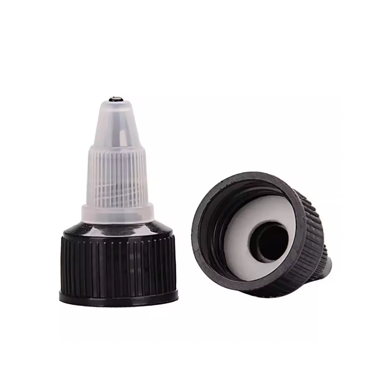 18mm 20mm 24mm PP Plastic Caps For Bottles Screw Twist Top Lids Bottle Cap
