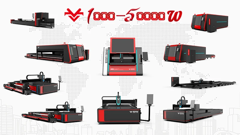 Big Factory Exchange Table Open Area 3015 2060 working area 1-3KW Middle Power fiber Laser Cutting Metal Machine