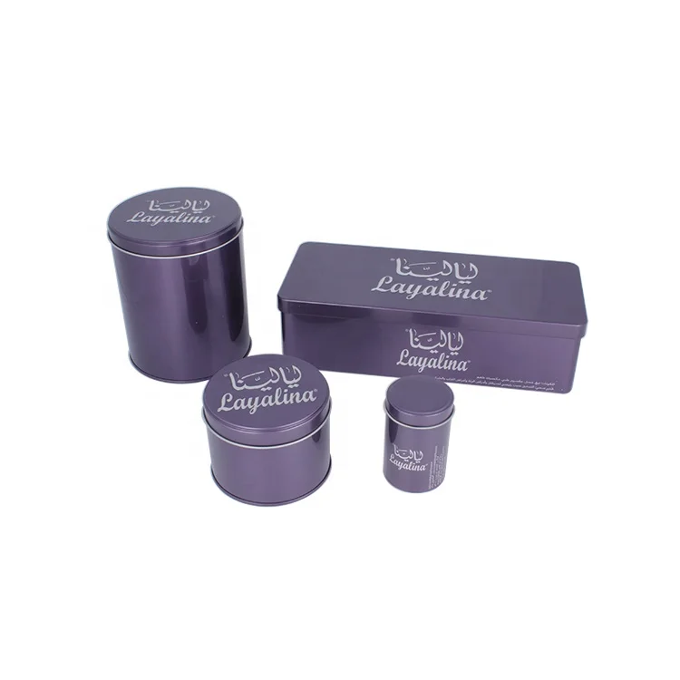 Factory Custom Small Round Tins For tobacco