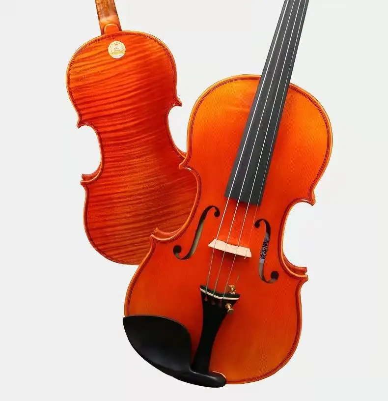 Ingenious production of professional-grade playing pure handmade violin solo violin
