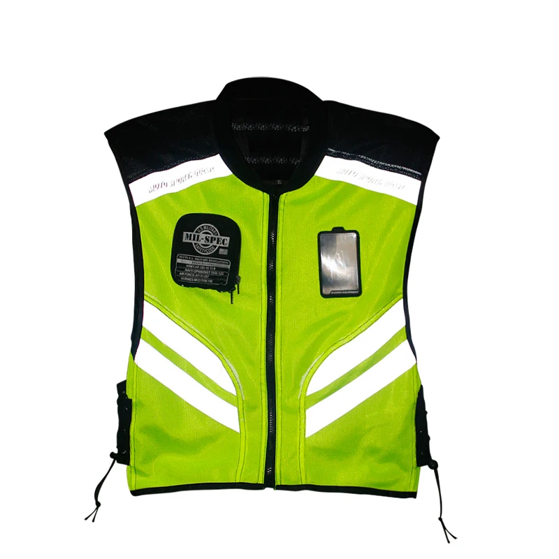 Traffic Police/Sanitation Workers/Cyclists/Elderly Motorcycle Green Blue Safety Vest