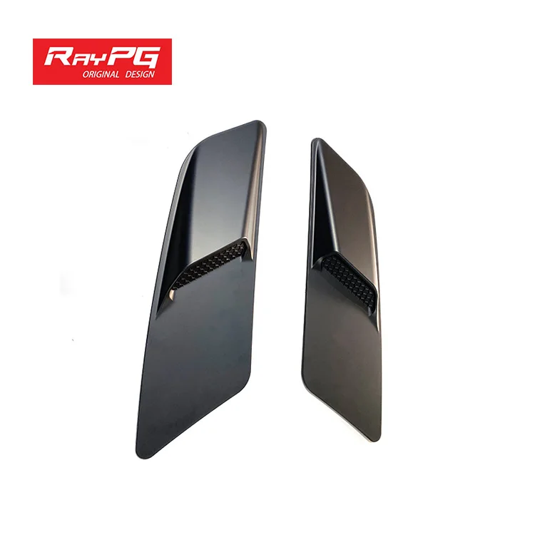 Carbon Fiber Engine Hood Cover Vents Car Auto Exteriors Trims Fit For Ford Mustang 2010-2018