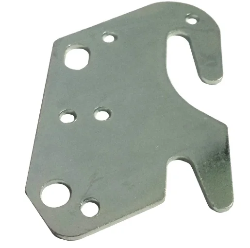 wholesale OEM Carbon Steel Laser Cu Bed Rail Flat Plate Double Hook