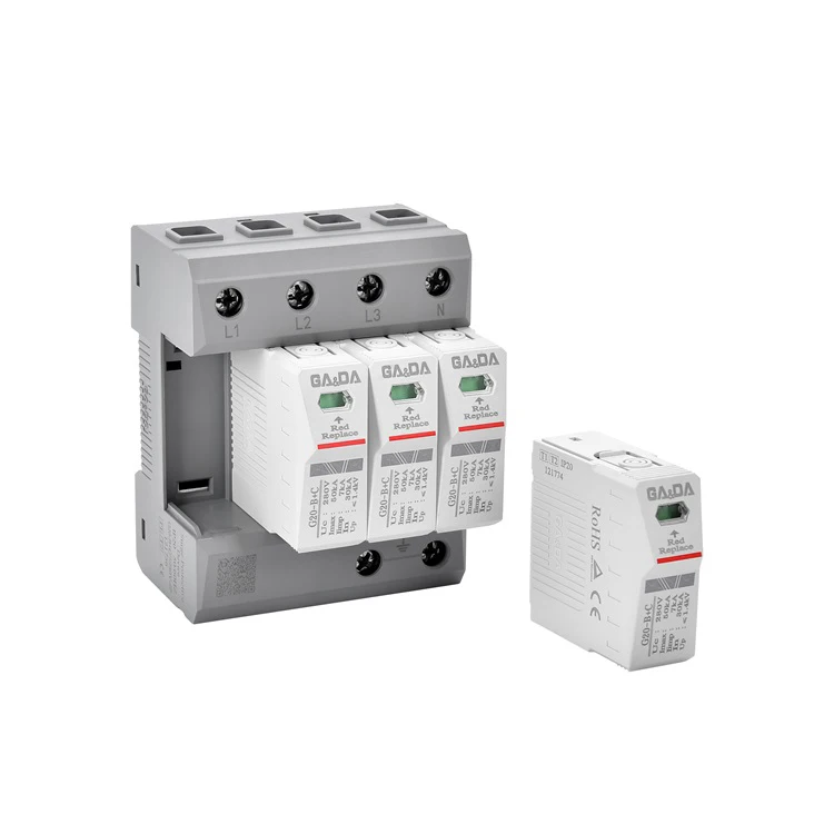 10KV 10KA Outdoor LED Street Lighting SPD  AC Surge Protector AC Surge Protection Device  LED Surge Protector Device
