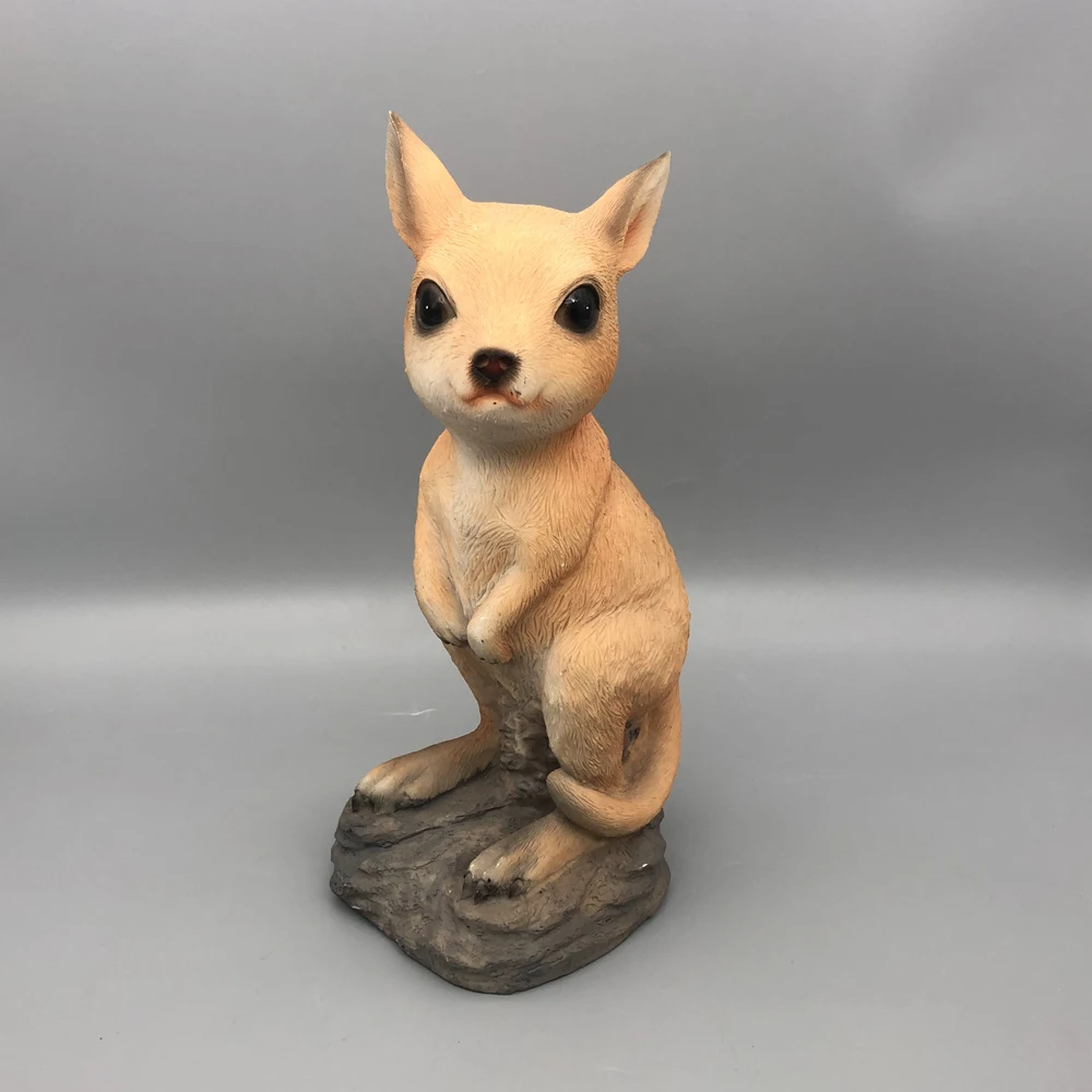 Famous Kangaroo Sculpture Polyresin Kangaroo Figurine