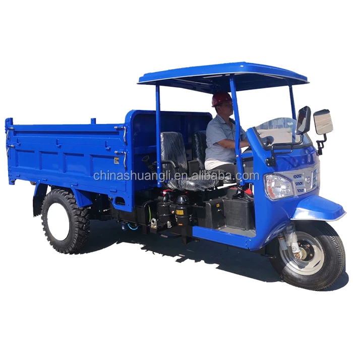 Factory Direct Sale Cargo Tricycle Worm Wheel 22/24/25/28 HP Famous Engine 0-3 MT Three Wheel Diesel Engine Tricycle for Sale