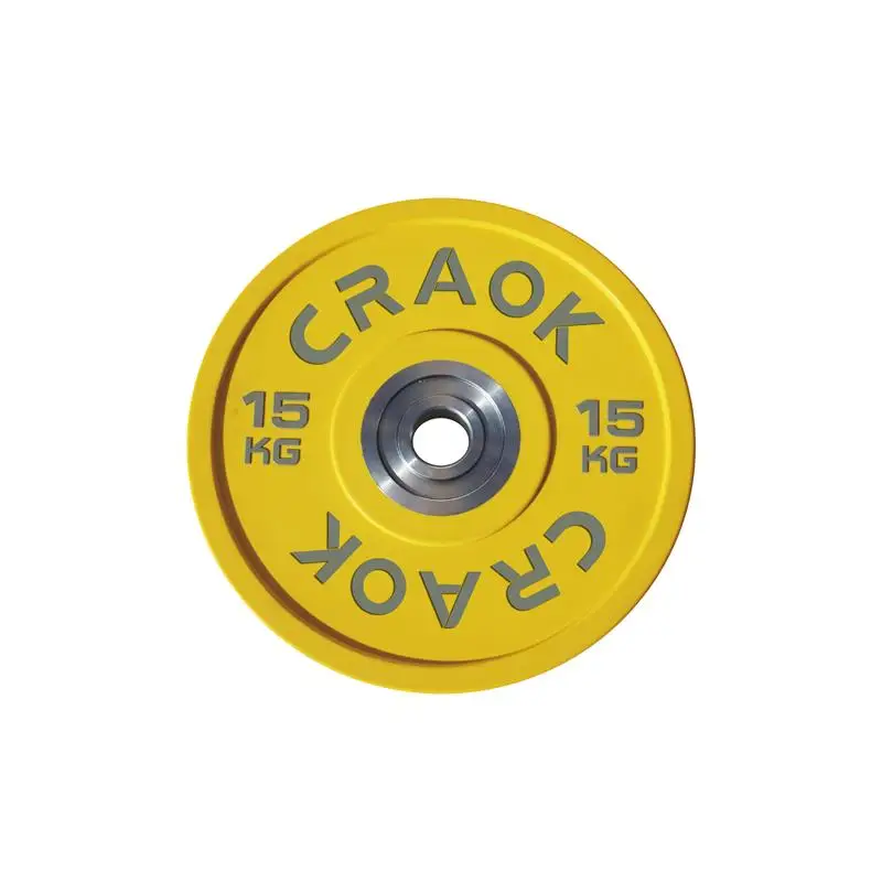 Top Quality CPU Competition Weight Plates Bodybuilding Gym Weight Plate OEM Bumper Plates for Gym Training