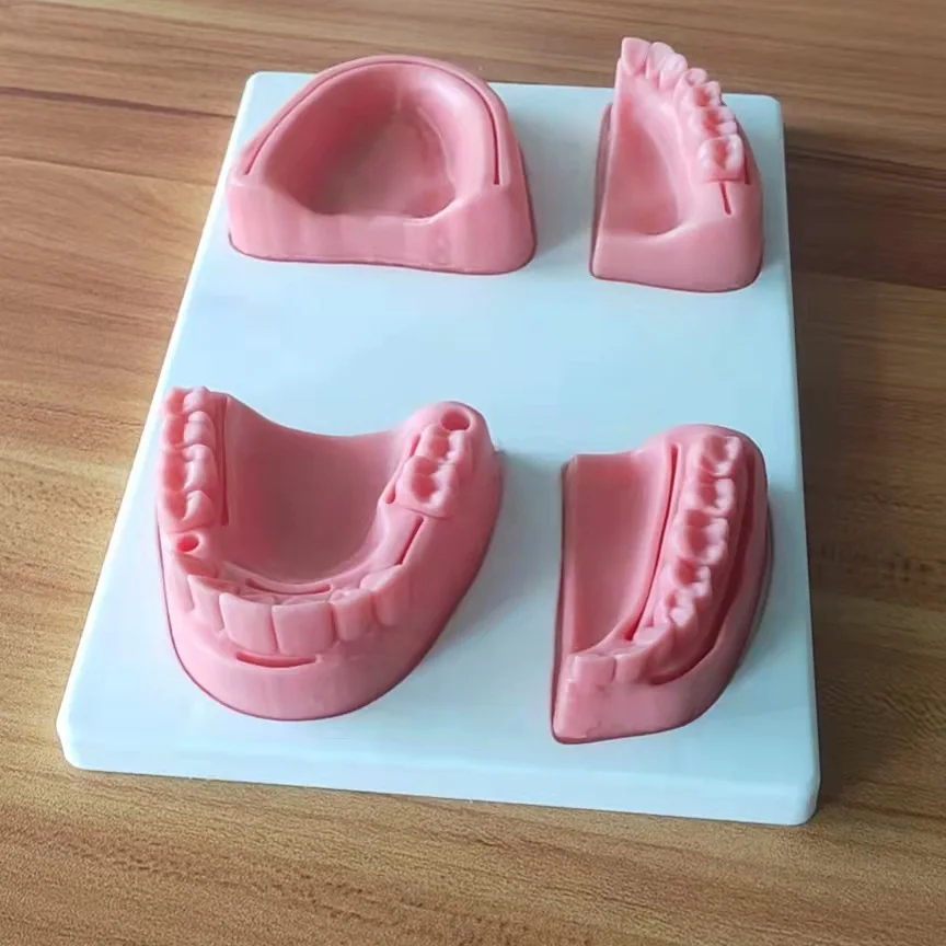 Человеческий стоматологический шовный коврик с зубцами из смолы стоматологические тренировочные модели для Шовной практики