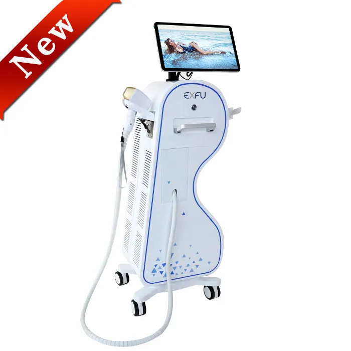 Professional promotion titanium ice diode laser depilacion hair removal 3 wavelengths diode laser 755/808/1064nm